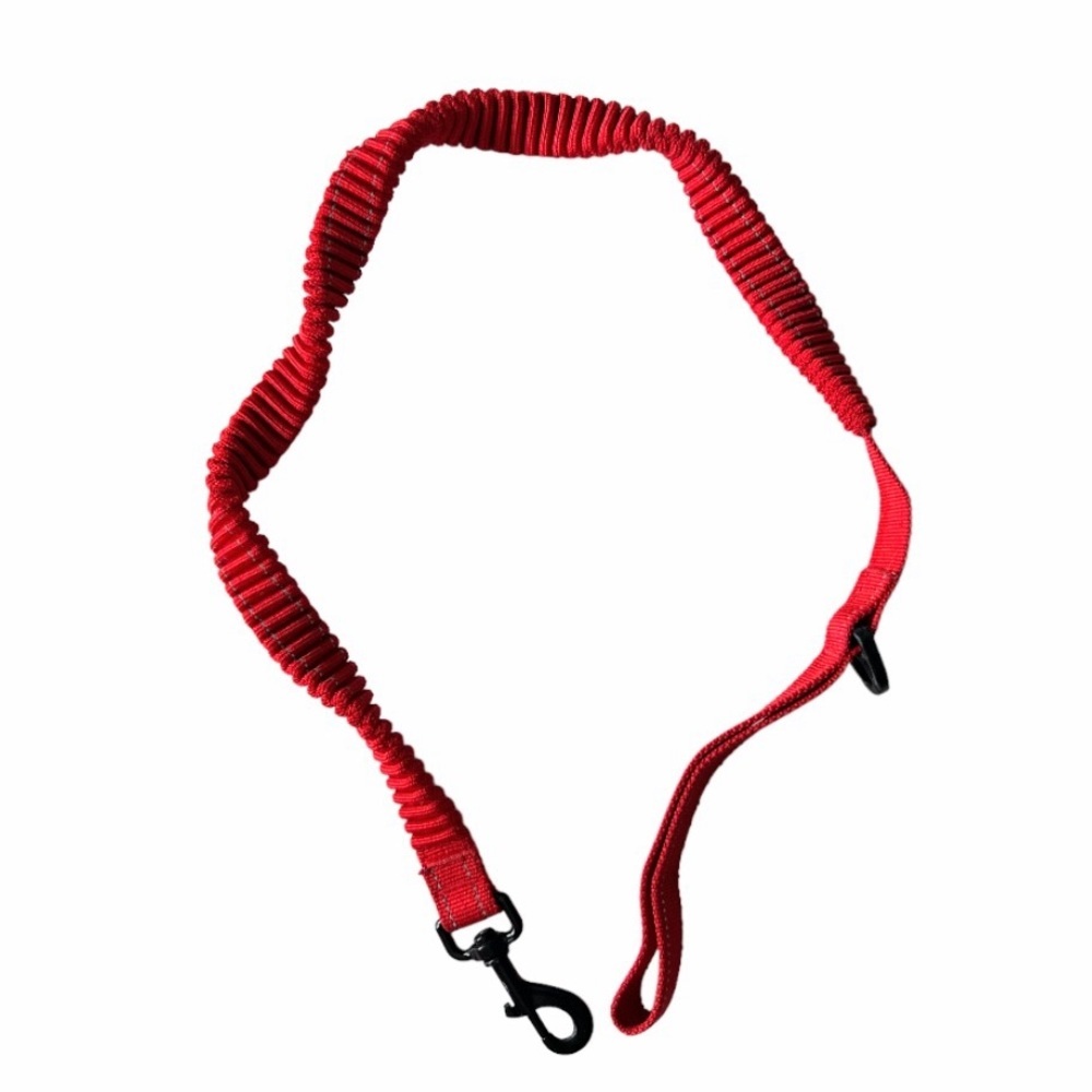 Red Dog Leash Bungee Pet Lead 4-6 ft - Picture 5 of 5